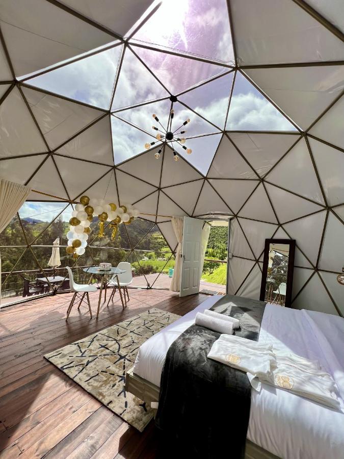 Golden Glamping Hotell Guatavita Eksteriør bilde
