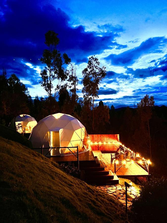Golden Glamping Hotell Guatavita Eksteriør bilde