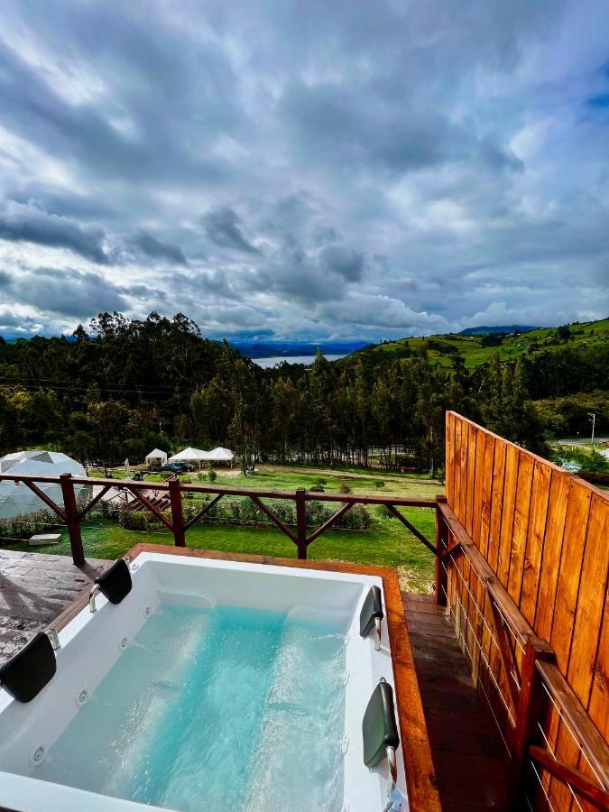 Golden Glamping Hotell Guatavita Eksteriør bilde