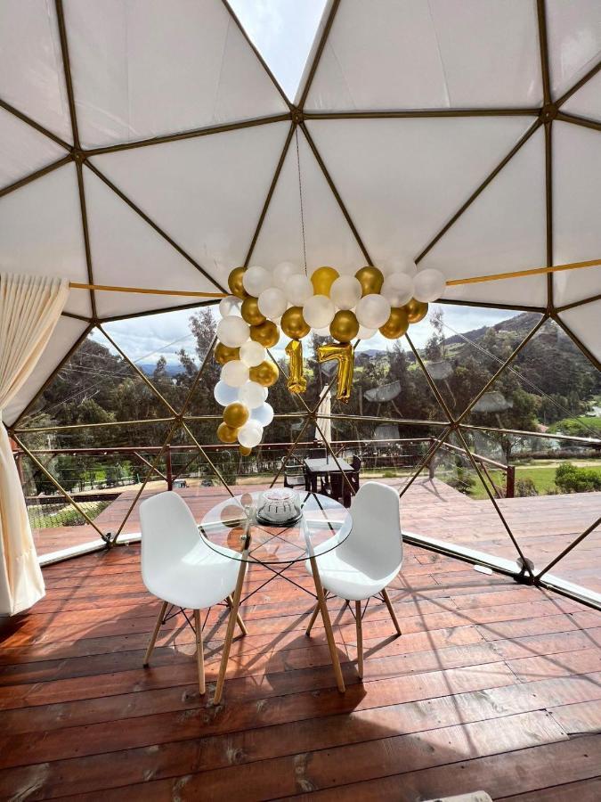 Golden Glamping Hotell Guatavita Eksteriør bilde