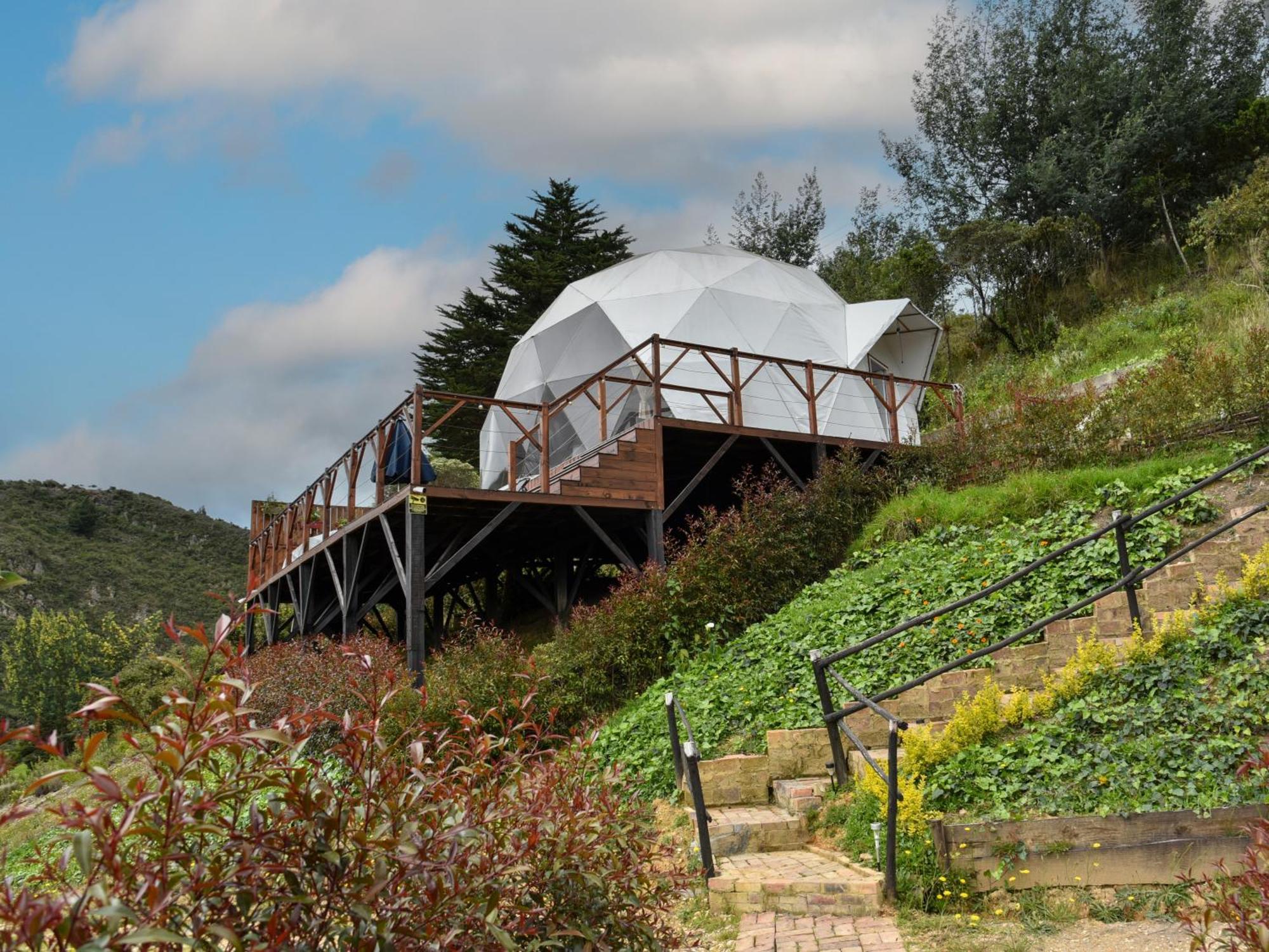 Golden Glamping Hotell Guatavita Eksteriør bilde