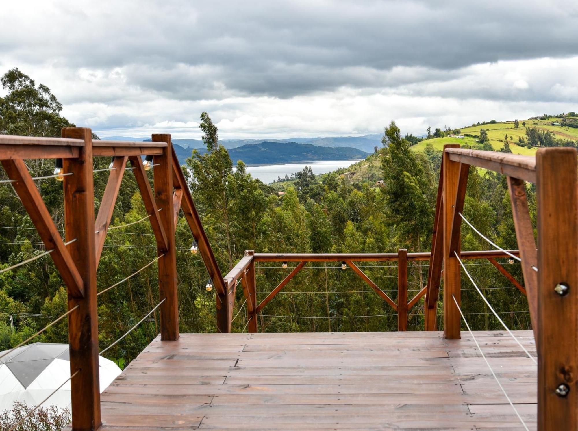 Golden Glamping Hotell Guatavita Eksteriør bilde