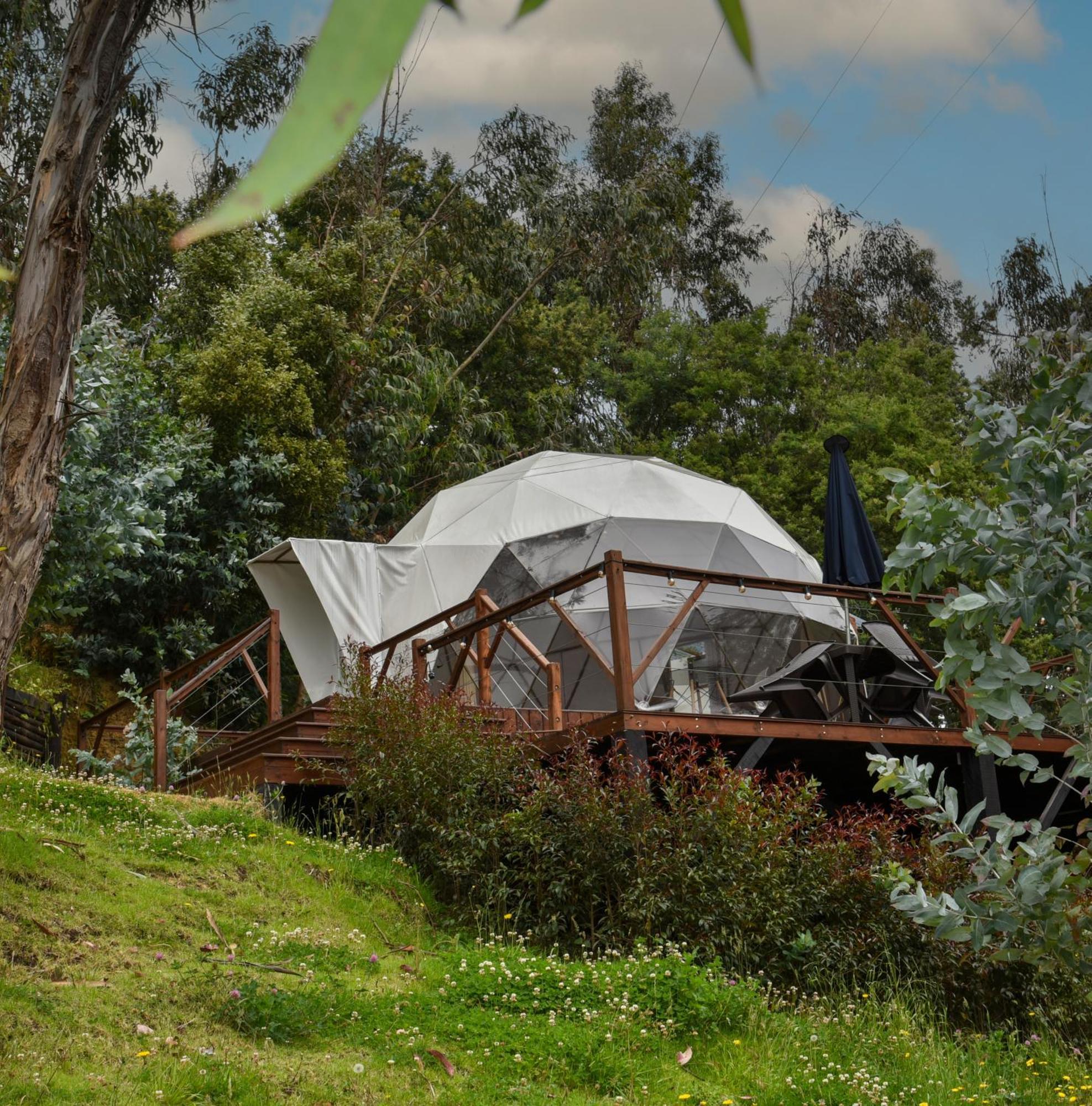 Golden Glamping Hotell Guatavita Eksteriør bilde